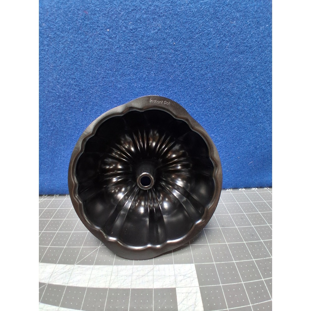 Instant Pot Fluted Cake Pan Dark Gray Nonstick Pressure Cooker Accessory